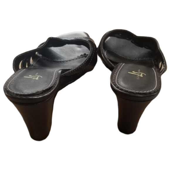 Lifestride Brown Mystery Strappy Wedge Sandals Sz 7 - Picture 7 of 9